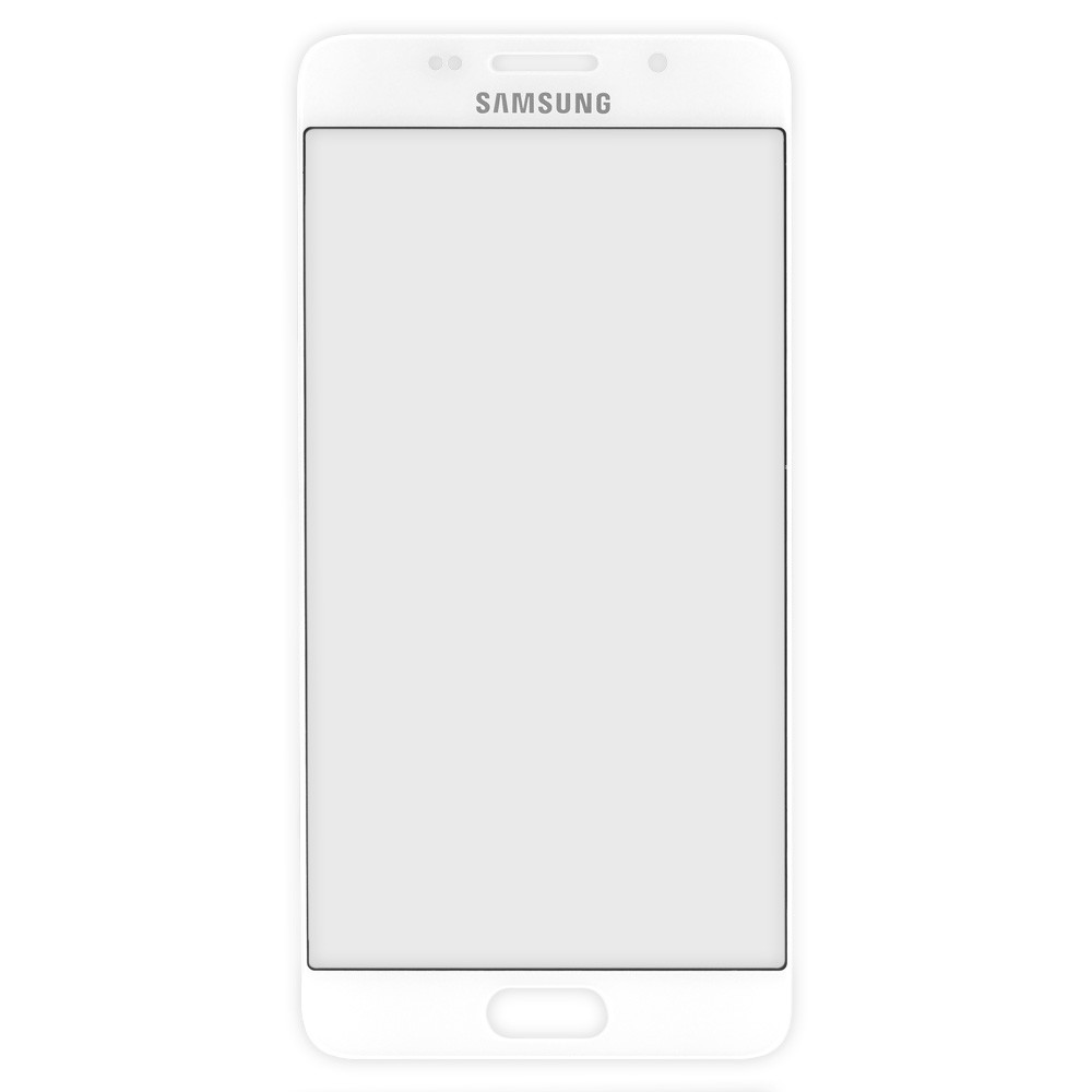 Скло для Samsung A510 Galaxy A5 (2016), колір білий фото 1