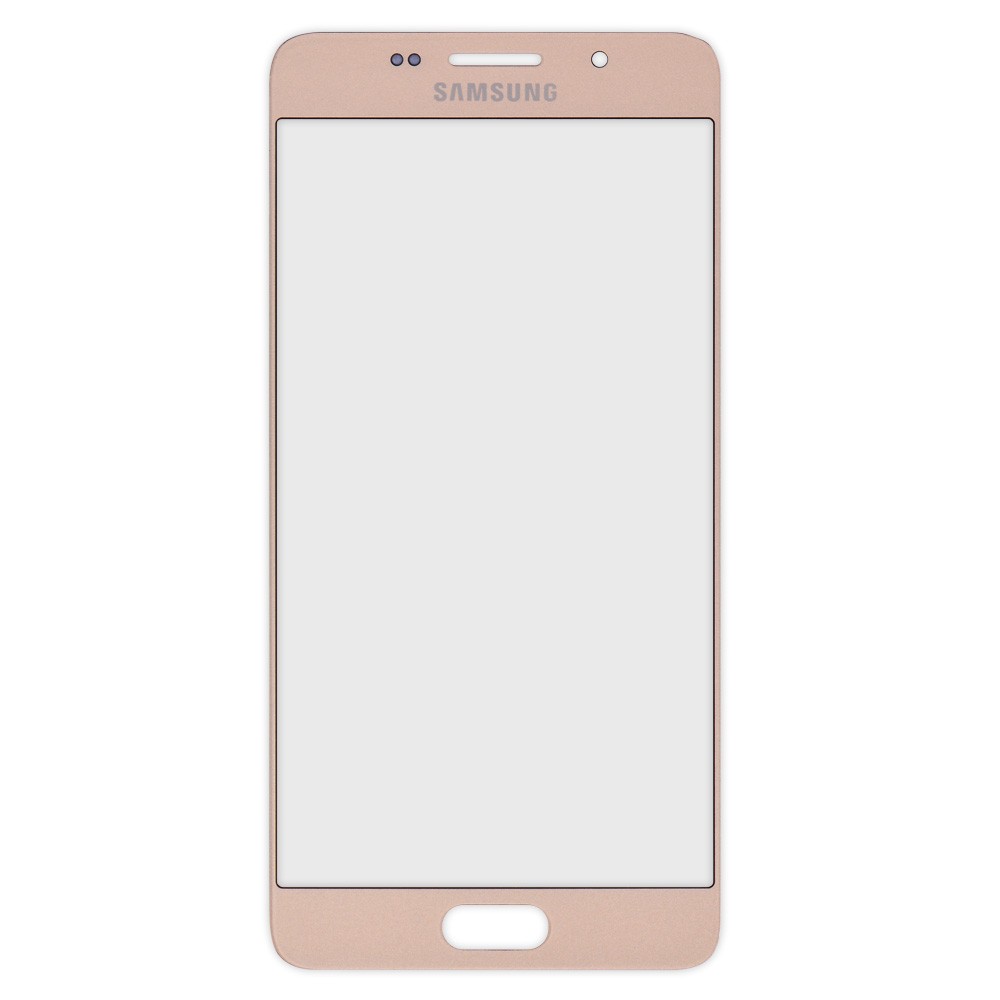 Скло для Samsung A510 Galaxy A5 (2016), колір золотий фото 1