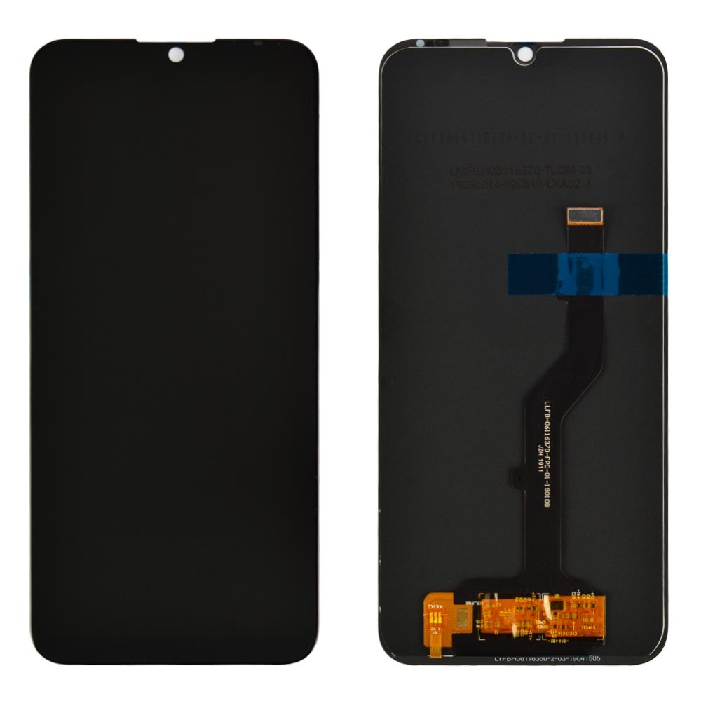 Дисплей для ZTE Blade A5 2020, A7S, A7 Prime, A7 2019, A7 2020, A7 Vita с тачскрином в сборе, черный, оригинал фото 1