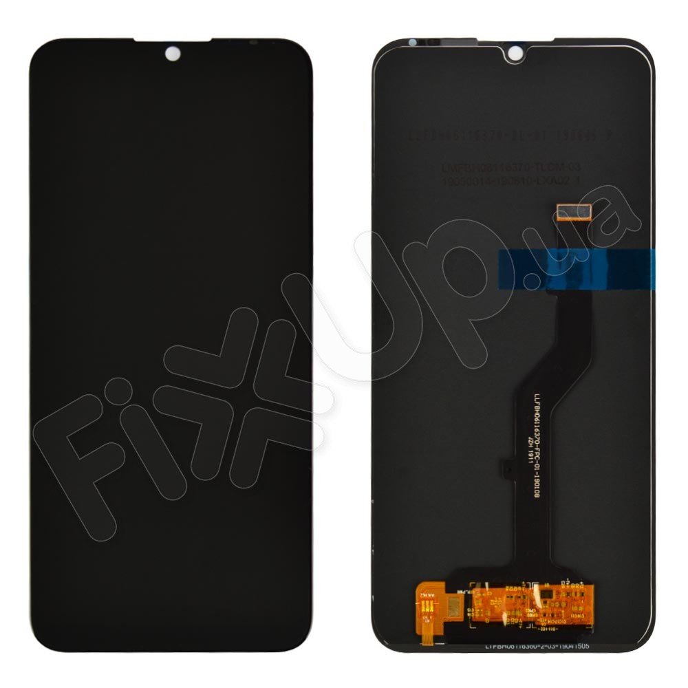 Дисплей для ZTE Blade A5 2020, A7S, A7 Prime, A7 2019, A7 2020, A7 Vita с тачскрином в сборе, черный, оригинал, уценка фото 1