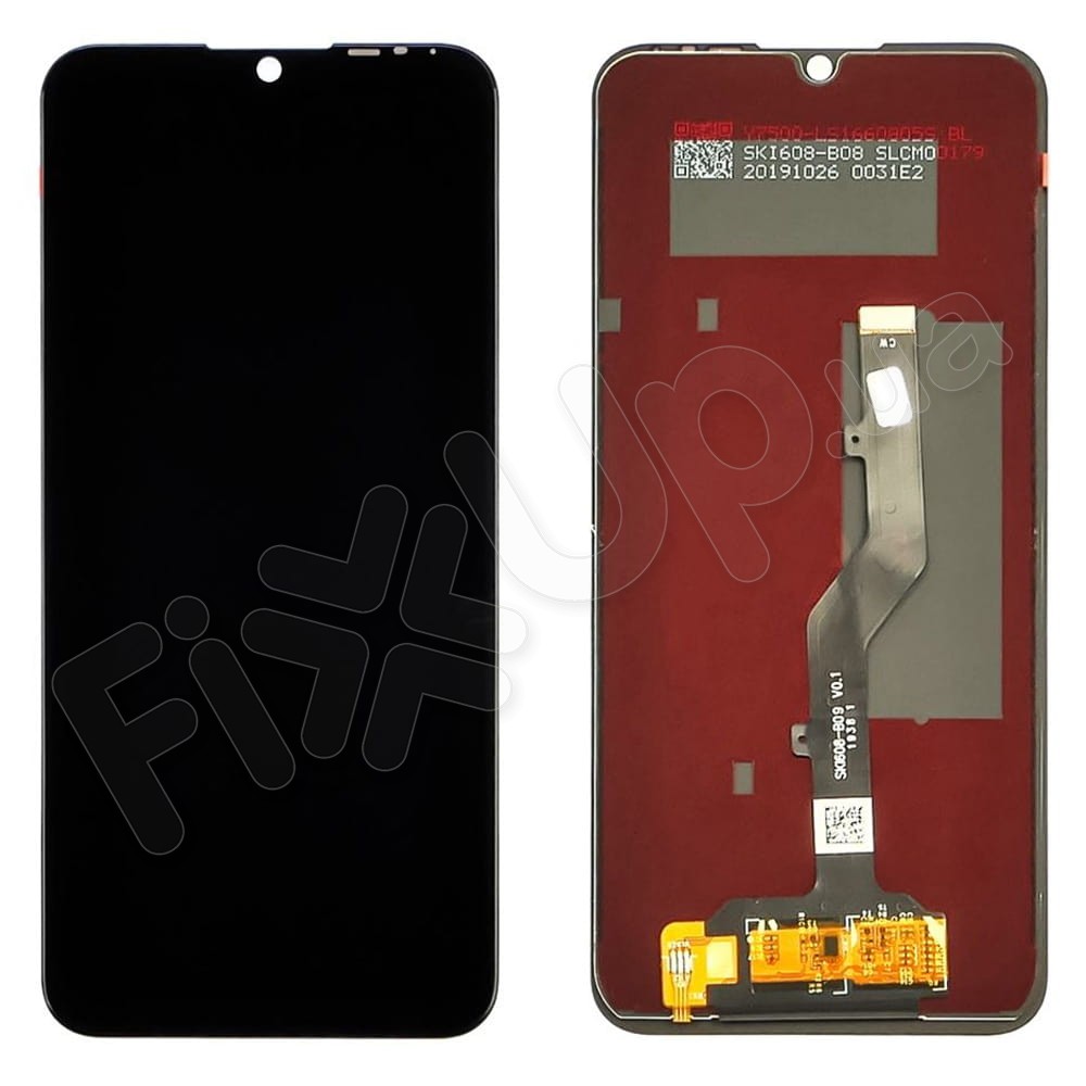 Дисплей для ZTE Blade A5 2020, A7S 2019, A7 Prime, A7 2019, A7 2020, A7 Vita (LLFBH06116370) с тачскрином в сборе, цвет черный фото 1
