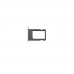 Sim-card holder outside iPhone 5S (grey) миниатюра 1 Держатель (коннектор/разъем) SIM-карты внешний для iPhone 5S, цвет серый миниатюра 1