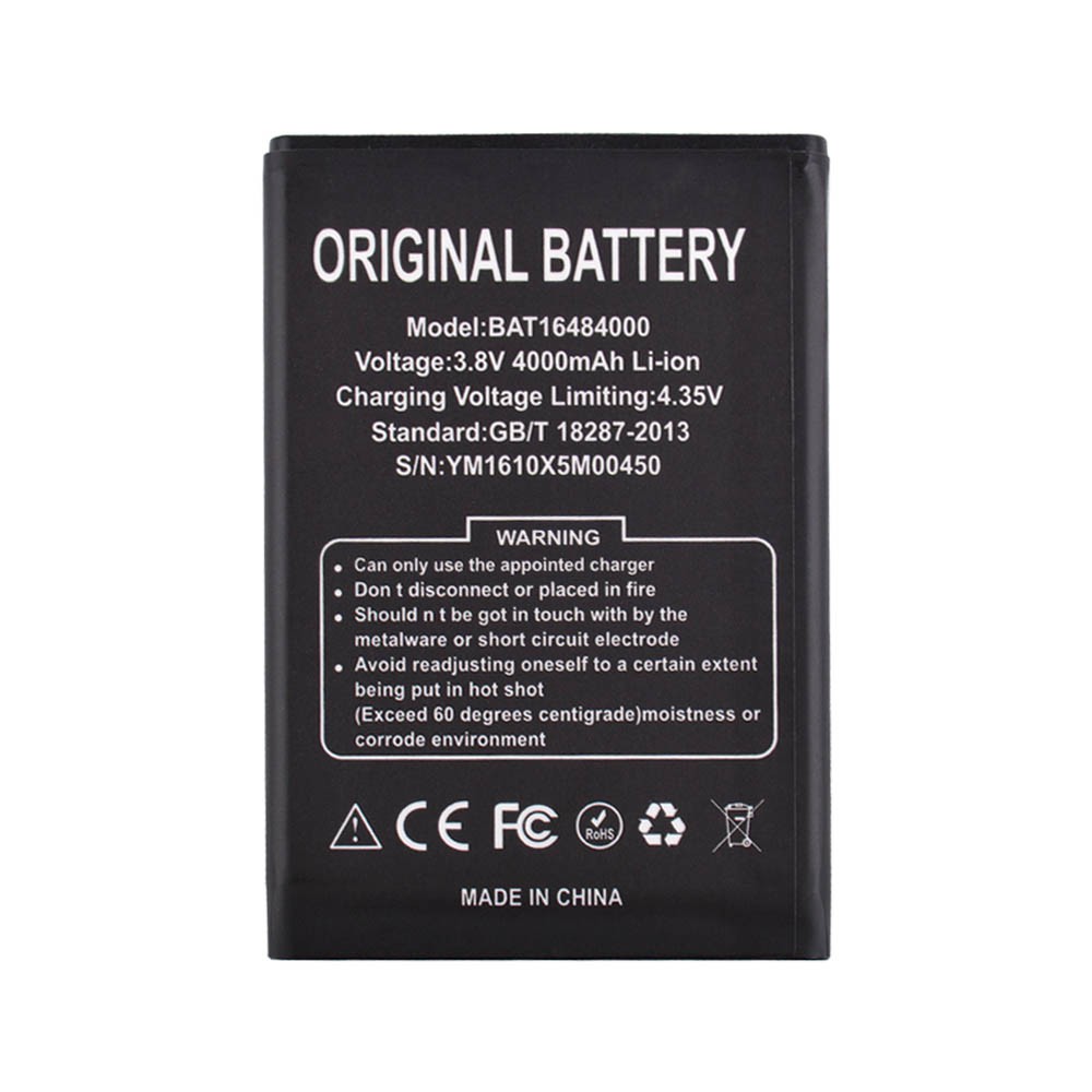 Акумулятори для Doogee X5 Max, X5 MAX PRO (BAT16484000) 4000mAh фото 1
