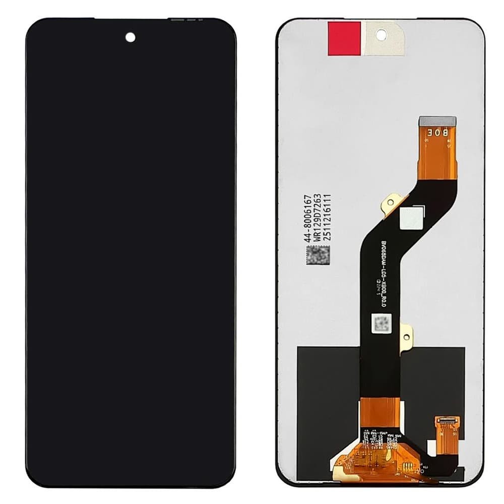 Дисплей для Infinix Hot 30 Play (X6835B), с тачскрином в сборе, цвет черный фото 1