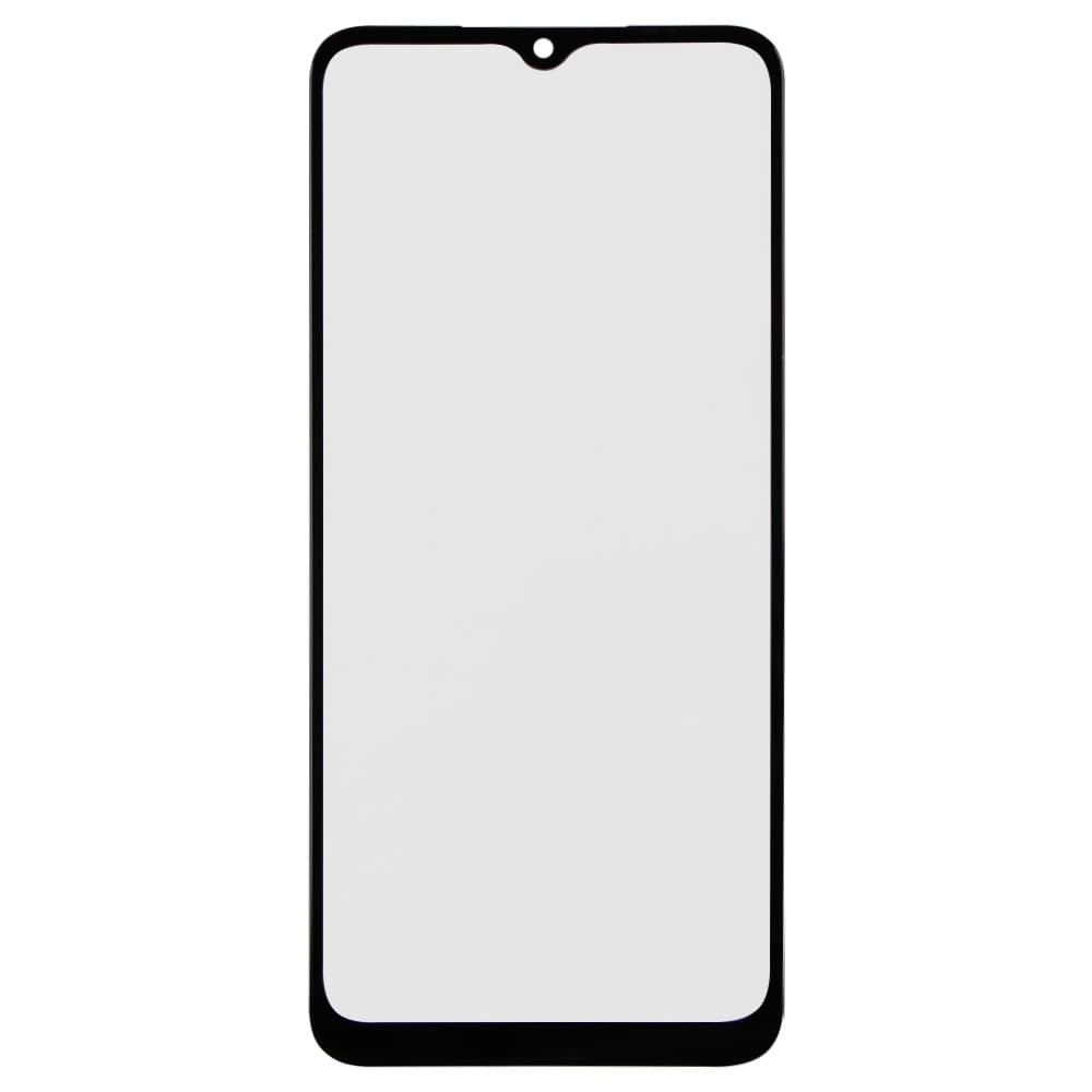 Стекло корпуса для Samsung A032 Galaxy A03 Core + OCA, цвет черный фото 1
