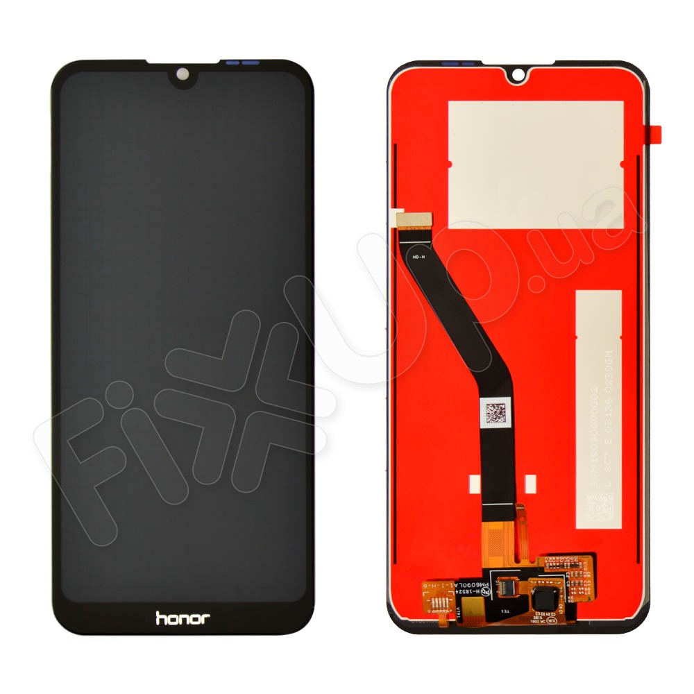 Дисплей для Huawei Y6 2019, Y6 Prime 2019, Y6S (MRD-LX1) з тачскрином у зборі, колір чорний, уцінка фото 1