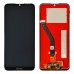 Дисплей для Huawei Y6 2019, Y6 Prime 2019, Y6S, Y6 Pro 2019, Honor 8A, 8a Pro, 8A Prime с тачскрином в сборе, цвет черный, 3 окошка под датчики миниатюра 1
