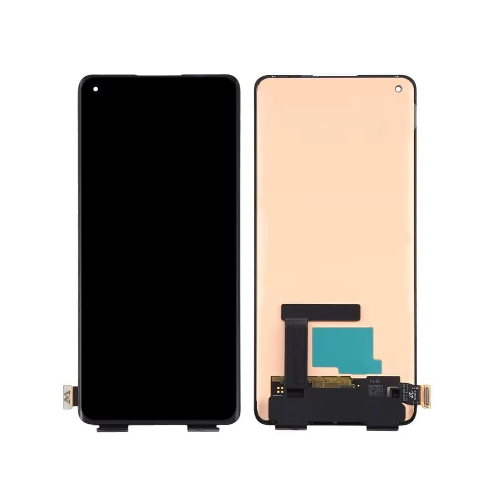 Дисплей для Oppo Reno 4 Pro, з тачскріном в зборі, колір чорний, IPS фото 1