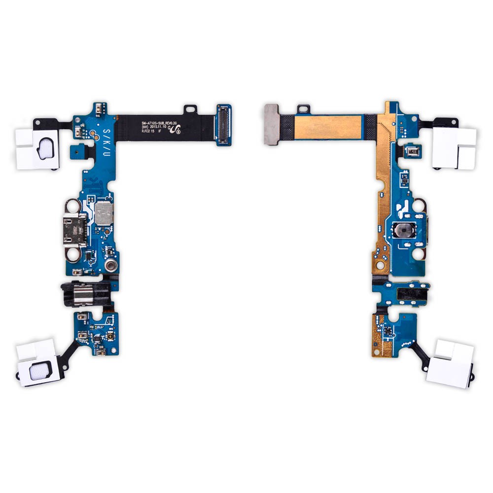 Роз'єм зарядки Samsung A710 Galaxy A7 з нижньою платою фото 1