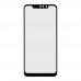Скло для Xiaomi Redmi Note 6 Pro, колір чорний миниатюра 1