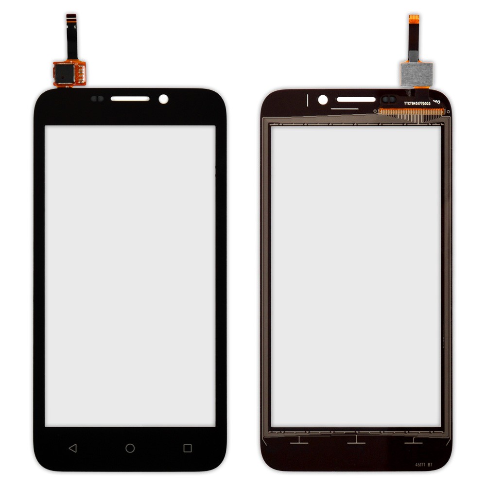 Тачскрин Huawei Y541-U02 Ascend, цвет черный, большая микросхема фото 1