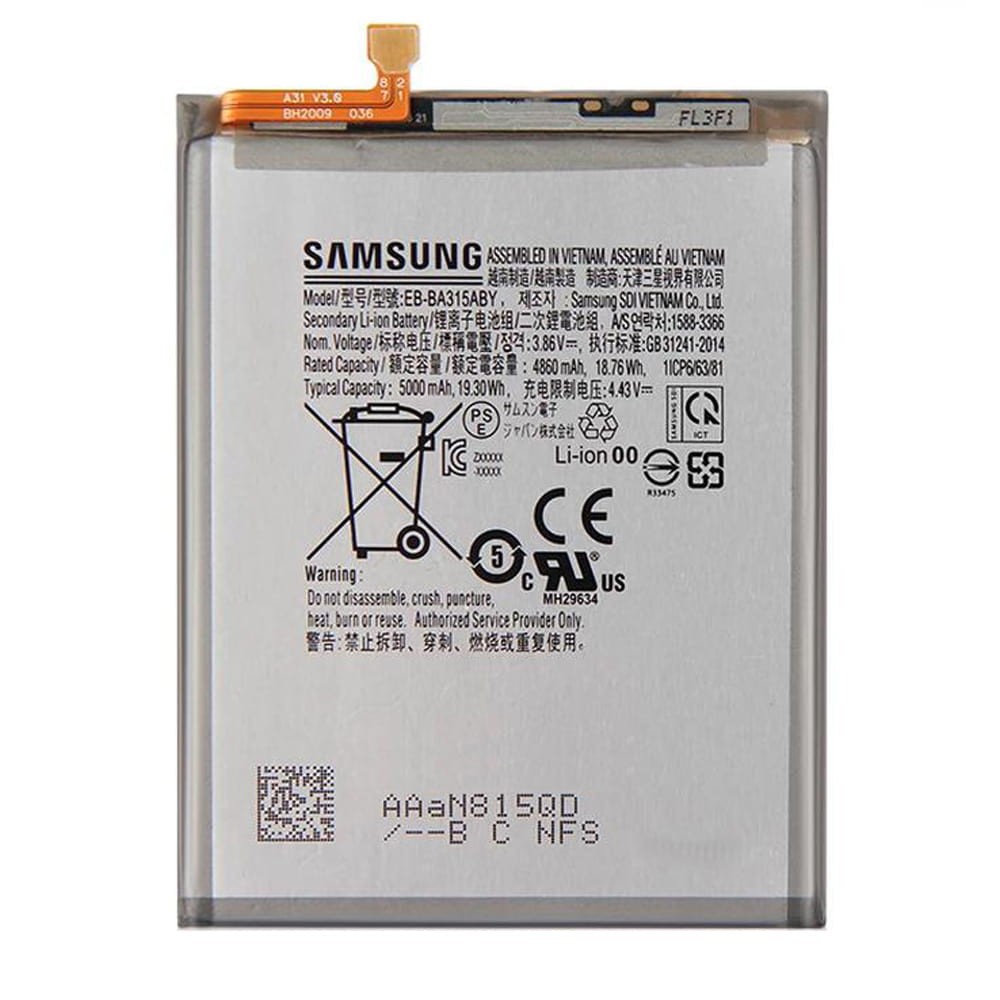 Аккумулятор EB-BA315ABY для Samsung A315 A31 (2020) фото 1