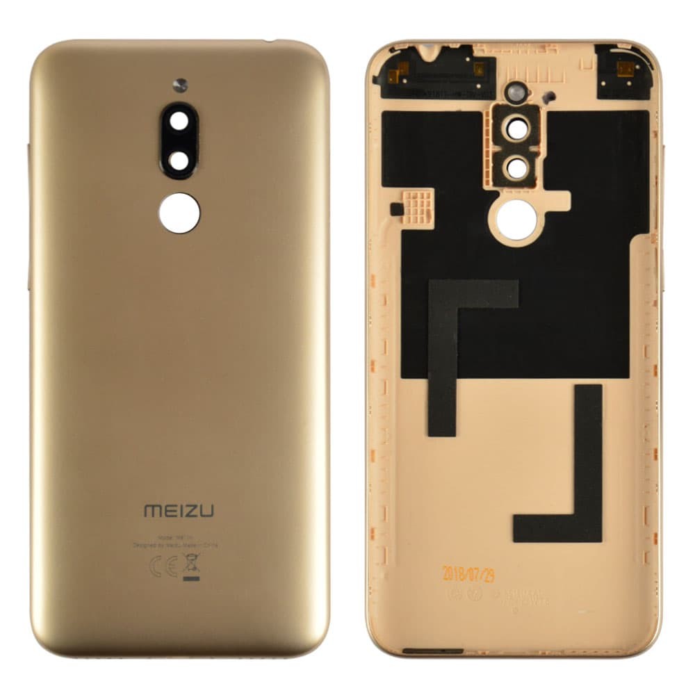 Задня кришка Meizu M6T, колір золотий фото 1