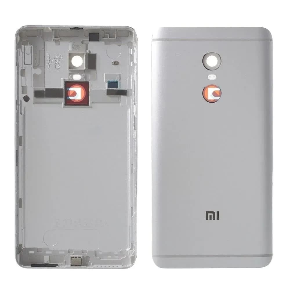 Задняя крышка Xiaomi Redmi Note 4X Helio X20, цвет серебро фото 1