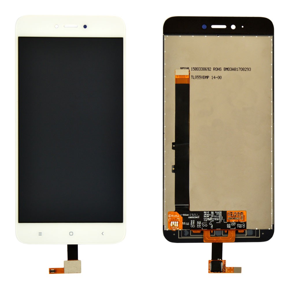 Дисплей Xiaomi Redmi Note 5A/Y1 Lite з тачскрином у зборі, колір білий фото 1