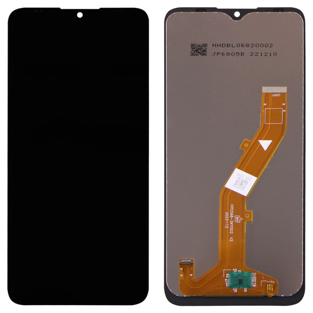 Дисплей для Nokia C30 Dual Sim TA-1357/TA-1377/TA-1369/TA-1360/TA-1359, с тачскрином, черный фото 1