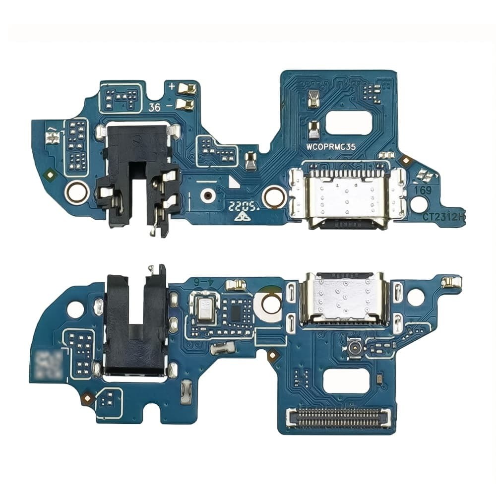 Разъем зарядки для Realme C35/ Realme 9i 5G/ Narzo 50Y, с нижней платой фото 1