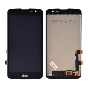 Дисплей LG X210 K7, X210DS с тачскрином в сборе, без рамки,  цвет черный