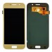Дисплей для Samsung A520F/DS Galaxy A5 (2017) з тачскріном в зборі, колір золотий, OLED миниатюра 1