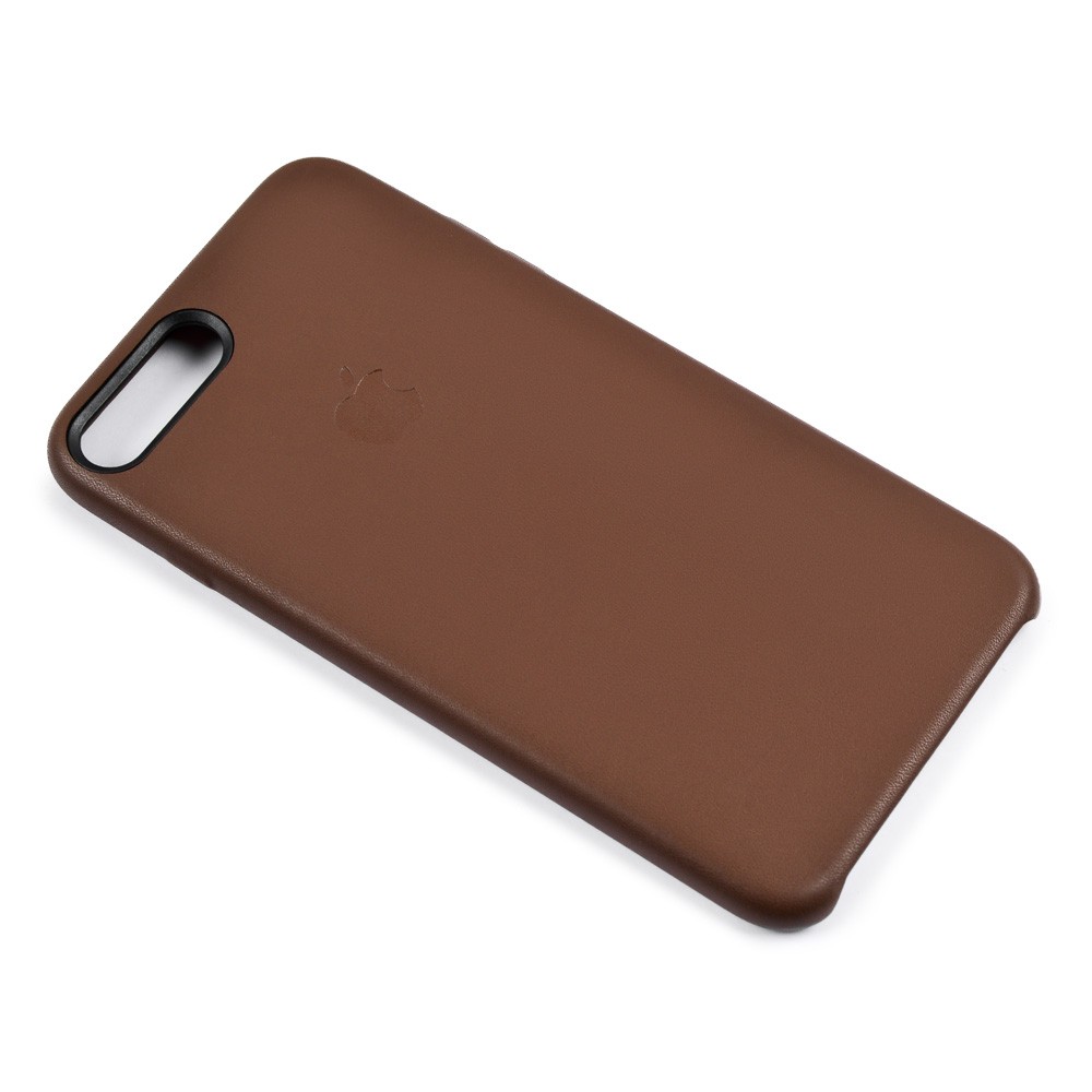 Шкіряний чохол для iPhone 7 Plus, iPhone 8, оригінал, колір коричневий фото 1