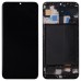 Дисплей для Samsung A505F/DS Galaxy A50 (2019) с тачскрином и рамкой в сборе, цвет черный, OLED small LCD миниатюра 1