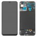 Дисплей для Samsung A505F/DS Galaxy A50 (2019) с тачскрином и рамкой в сборе, цвет черный, OLED миниатюра 1