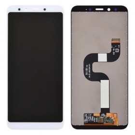 Дисплей для Xiaomi Mi A2/Mi 6X с тачскрином в сборе, без рамки,  цвет белый, китай