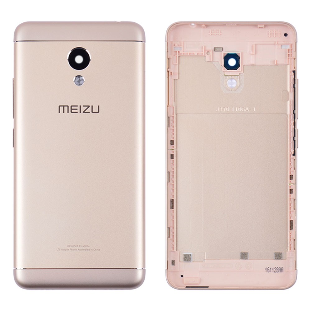 Задняя крышка для Meizu M3S, цвет золотой фото 1