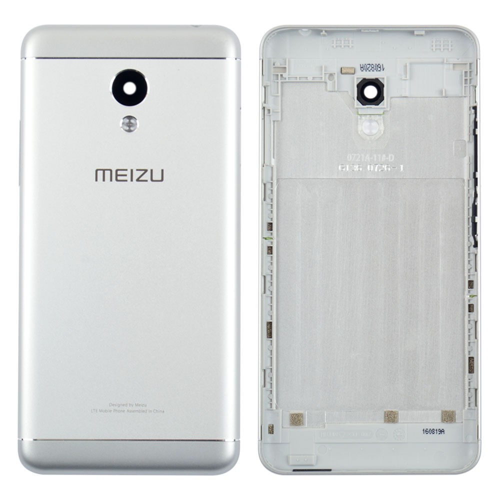 Задняя крышка Meizu M3S, цвет серебро фото 1