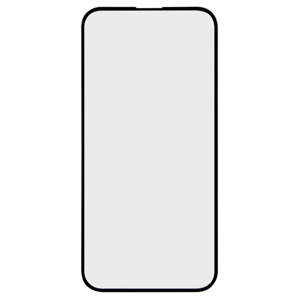 Захисне скло для iPhone 14 Pro Max, 5D, колір чорний фото 1