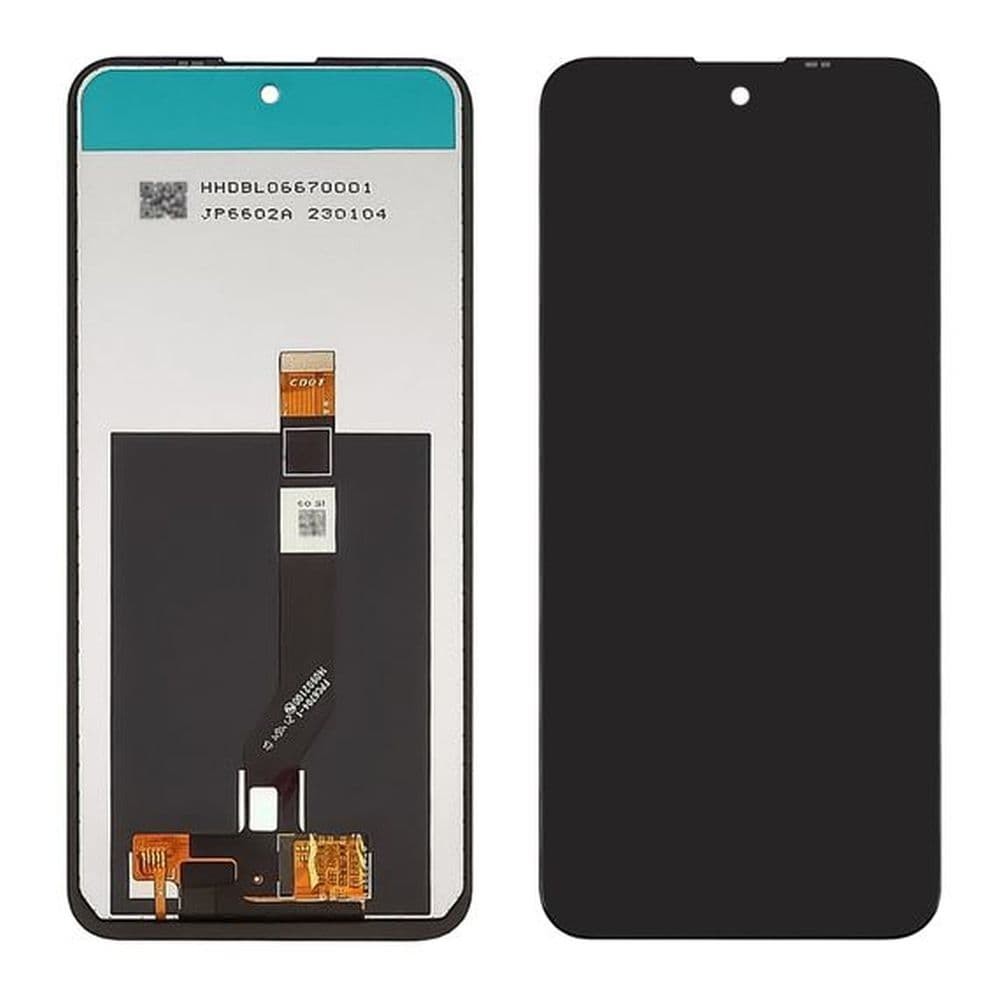 Дисплей для Nokia X10/X20 TA-1350/TA-1332/TA-1341/TA-1344, с тачскрином в сборе, цвет черный фото 1