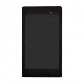 Дисплей Asus Google Nexus 7 (ME571K/ME572) (2013) з тачскріном у зборі, rev. 2 3g,  колір чорний, з рамкою