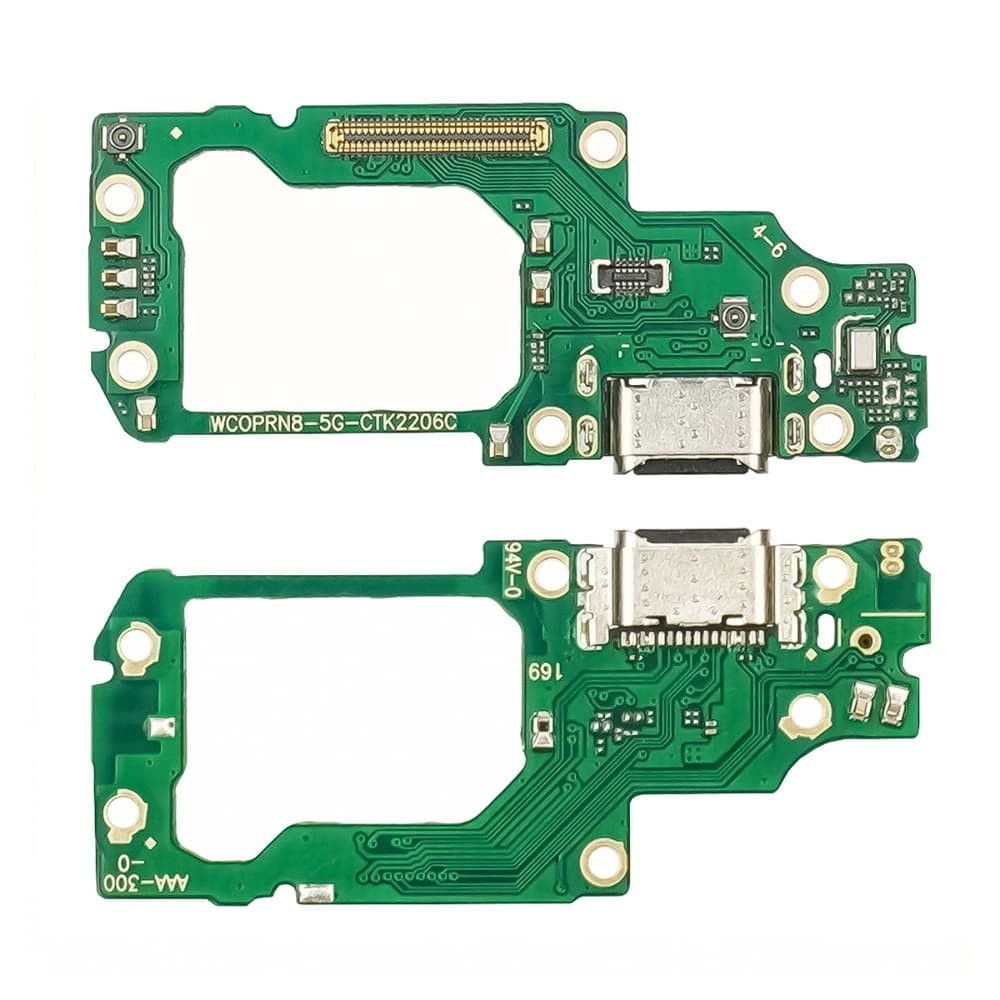 Роз'єм зарядки для Oppo Reno 8 5G, з нижньою платою фото 1