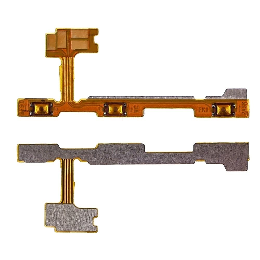 Шлейф для Huawei P40 Lite E, Y7p 2020 з кнопками включення і гучності фото 1