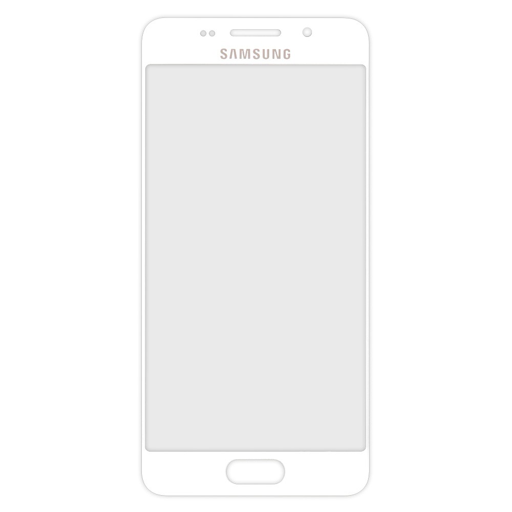 Стекло для Samsung A310 Galaxy A3 (2016), цвет белый фото 1