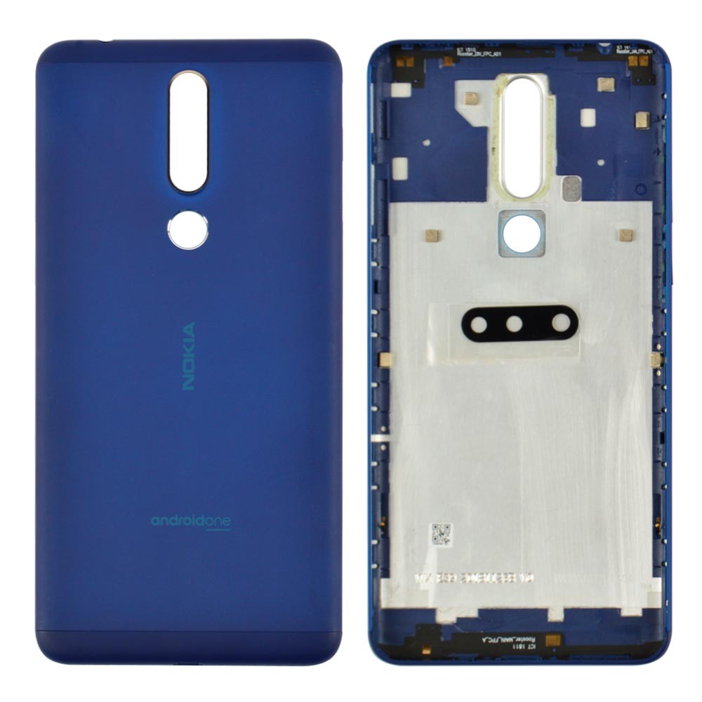 Задняя крышка для Nokia 3.1 Plus Dual Sim, цвет синий фото 1