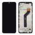 Дисплей для Tecno Spark 6 GO (KE5), з тачскріном і рамкою, чорний, оригінал миниатюра 1