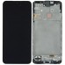 Дисплей для Samsung A165 Galaxy A16 2024, с тачскрином и рамкой, черный, OLED small LCD миниатюра 1