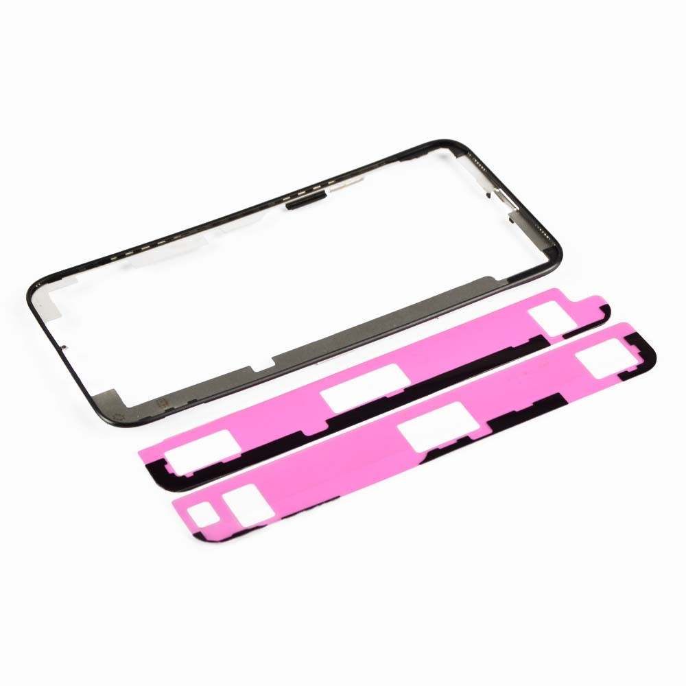 Frame for LCD iPhone XS (5.8) (black) фото 1 Рамка для дисплея iPhone XS (5.8), цвет черный фото 1