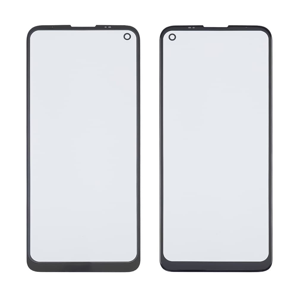 Стекло корпуса для Motorola Moto G9 Power XT2091 + OCA, цвет черный фото 1