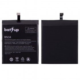 Аккумулятор BN34 для Xiaomi Redmi 5A, 3000mAh, batup