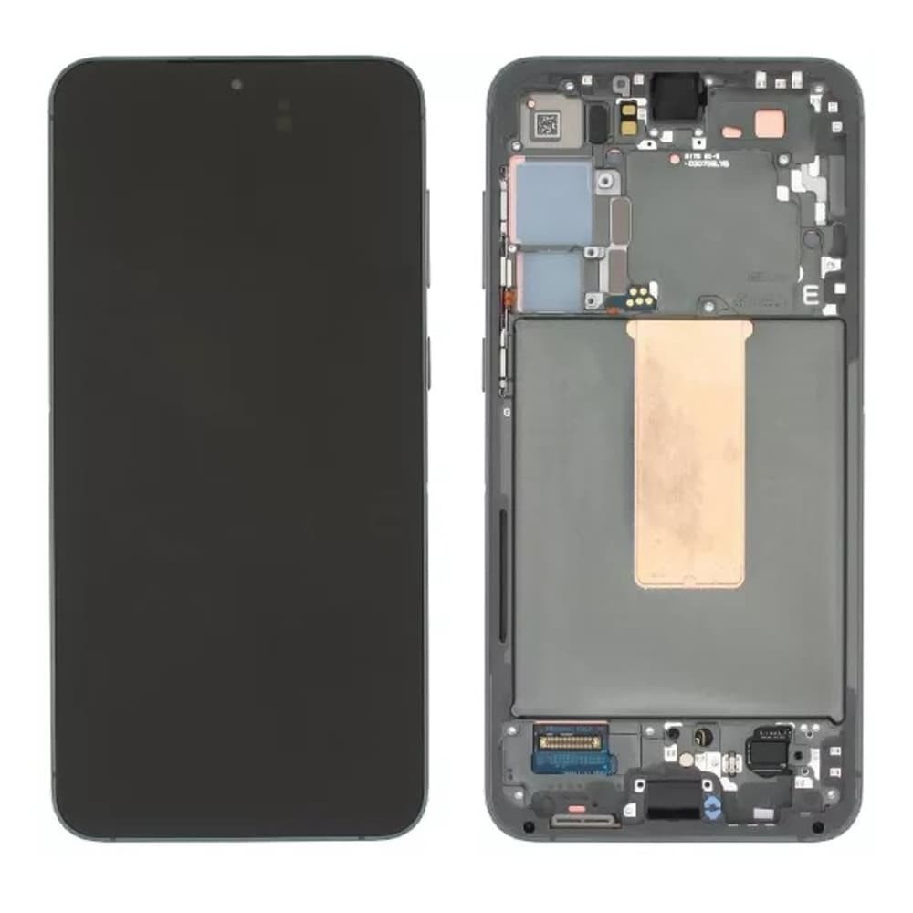 LCD Samsung S916 Galaxy S23 Plus 2023 (GH82-30476C) + Touchscreen with Frame (green) Service Original фото 1 Дисплей для Samsung S916 Galaxy S23 Plus 2023 (GH82-30476C), с тачскрином и рамкой в сборе, цвет зеленый, сервисный оригинал фото 1