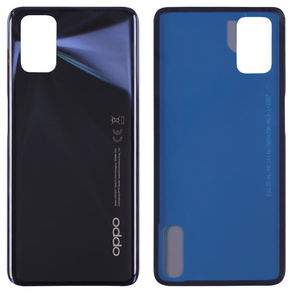 Задняя крышка для Oppo A52, цвет черный фото 1