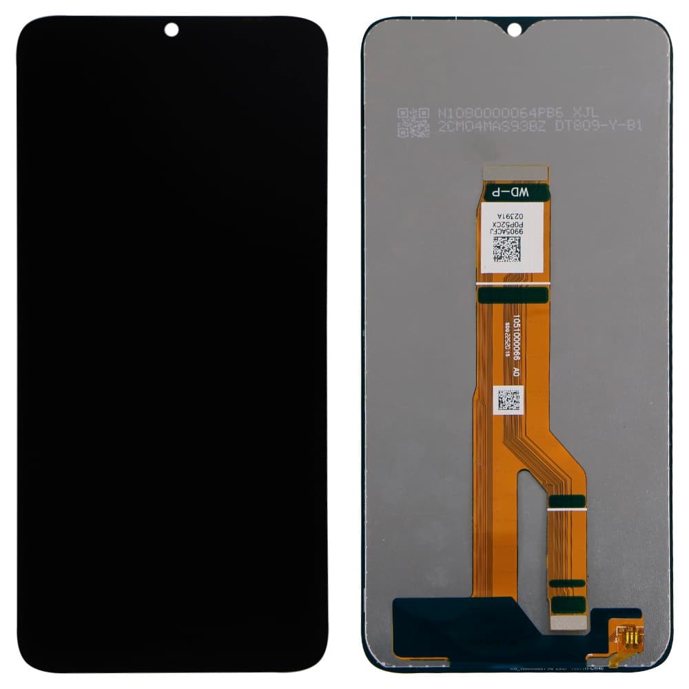 LCD Huawei Honor X6A + Touchscreen (black) Уцінка фото 1 Дисплей для Huawei Honor X6A, с тачскрином в сборе, цвет черный, уценка фото 1