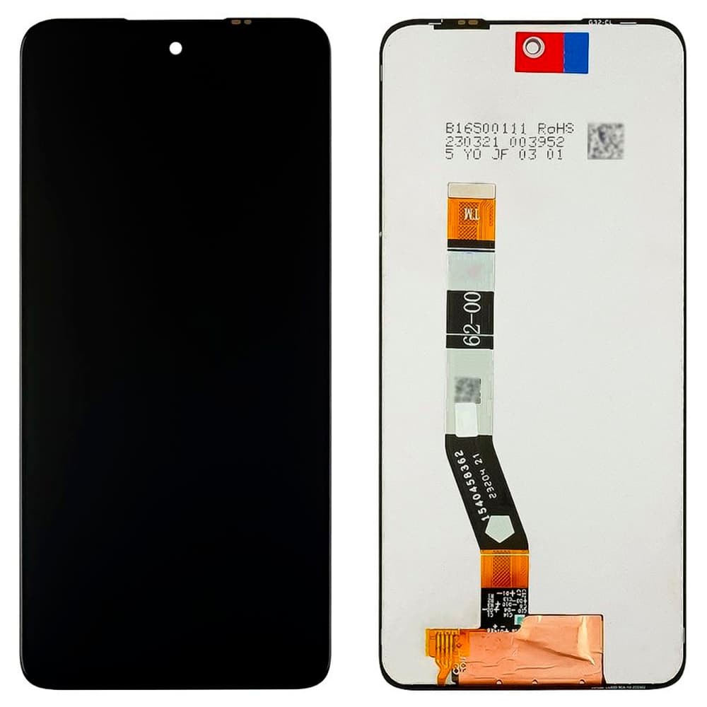 Дисплей для Motorola XT2343 Moto G54, с тачскрином в сборе, цвет черный фото 1