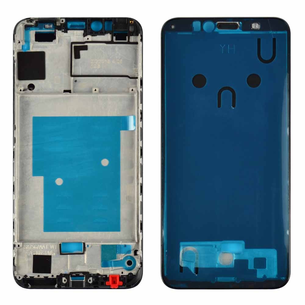 Рамка для дисплея Huawei Honor 7A Pro, Honor 7C, Y6 2018, Y6 Prime 2018 (AUM-L29/AUM-L41/ATU-L21/ATU-L31), колір чорний фото 1