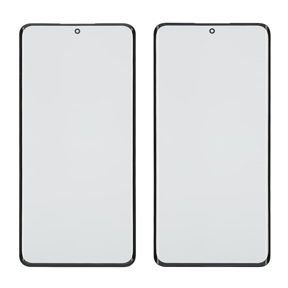 Скло корпусу для Xiaomi 12 Pro + OCA, колір чорний фото 1