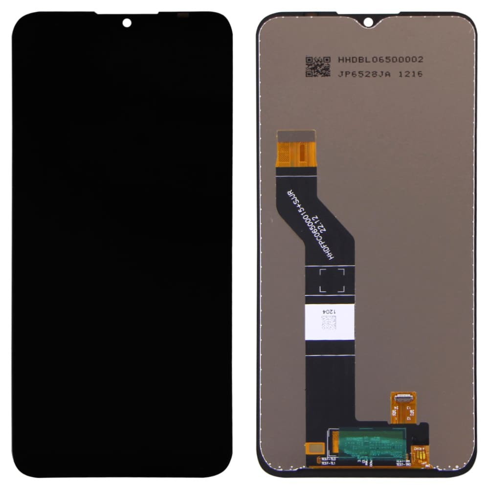 Дисплей для Nokia 1.4 TA-1322/TA-1323/TA-1329, с тачскрином в сборе, цвет черный фото 1