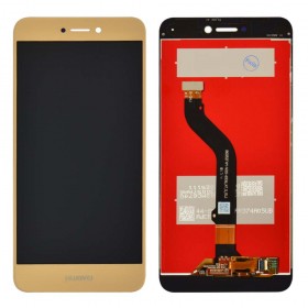 Дисплей Huawei P8 Lite (2017)/Honor 8 Lite/Nova Lite (2016)/GR3 (2017)/P9 Lite (2017) с тачскрином в сборе, уценка, оригинал, без рамки,  цвет золотой, без батареи