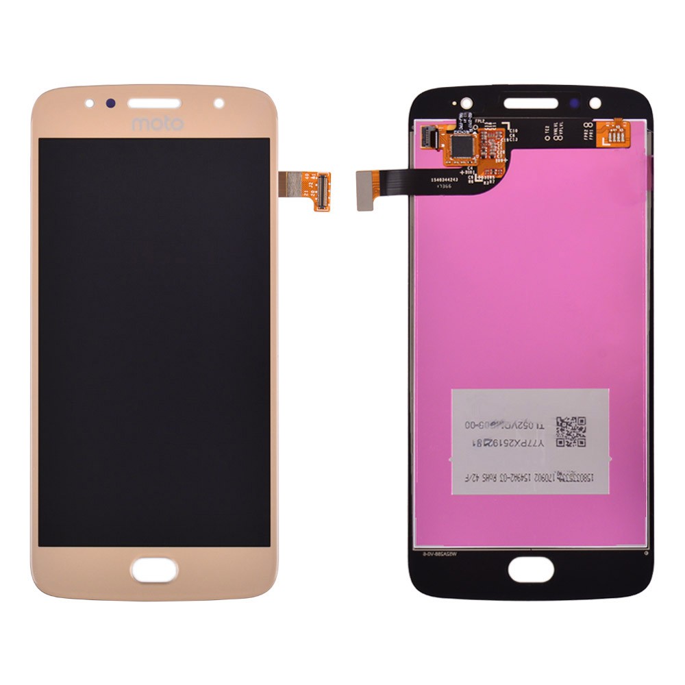 Дисплей Motorola XT1794 Moto G5s з тачскрином у зборі, колір золотий фото 1